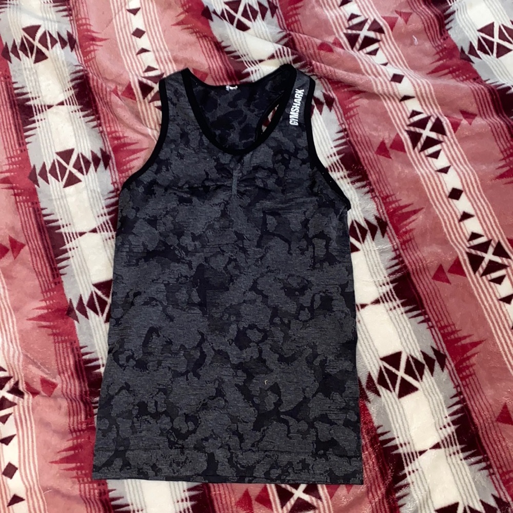 Seamless gymskark tank